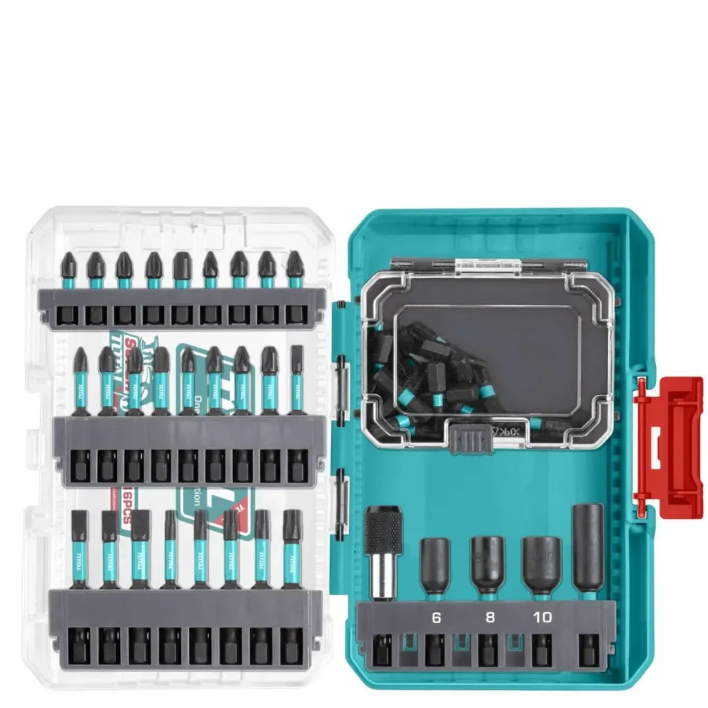 JUEGO DE PUNTERAS DE IMPACTO 51 PCS-TACSDL25106-TOTAL