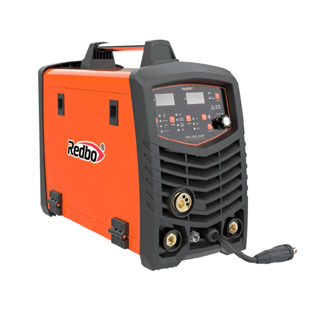 [PRO MIG200 SRA] SOLDADORA INVERTER MULTIPROCESO SYNERGIC ALUMINIO MIG 50-220 /MMA 20-200 /LIFT TIG SOLIDO 0.8 - 1.0 X 5KG