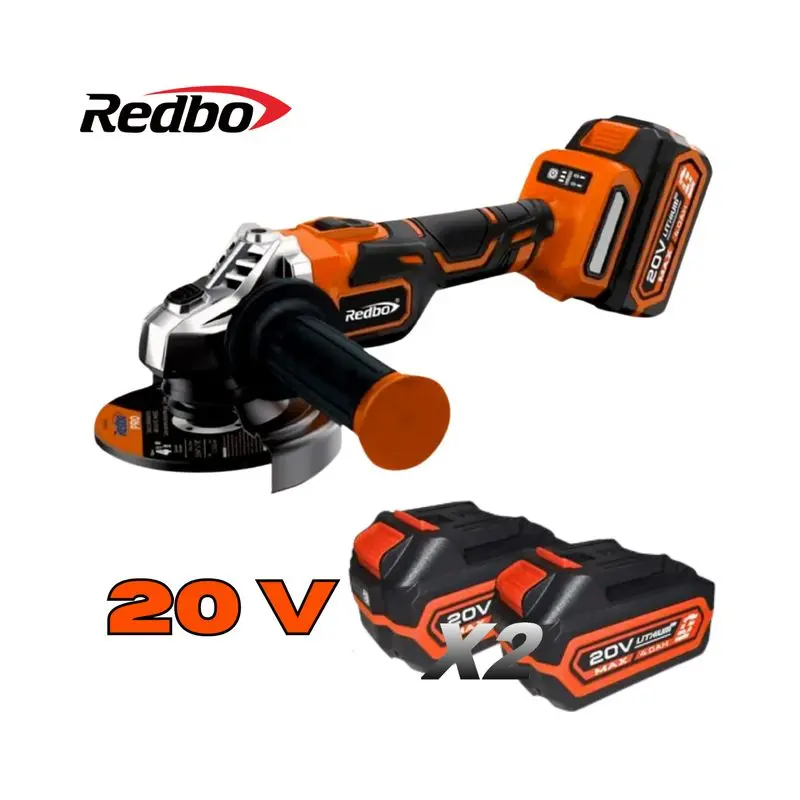 [RB-20/412BL] AMOLADORA INALAMBRICO DE 20V