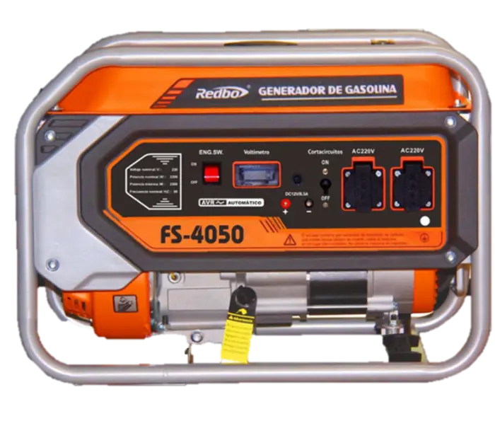 GENERADOR MONOFASICO A GASOLINA 4T - 3300 W POTENCIA