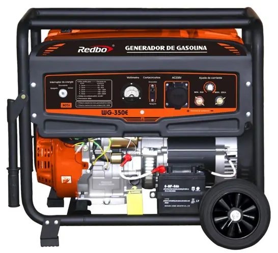 MOTOSOLDADORA 50-250A - 4T - 6000 W POTENCIA