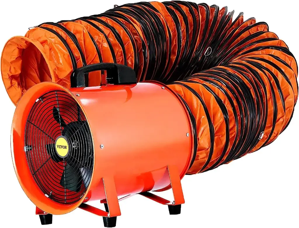 [RB-AF-12] VENTILADOR TUBOAXIAL CON MANGA10 METROS （ ⊖ 300MM ）