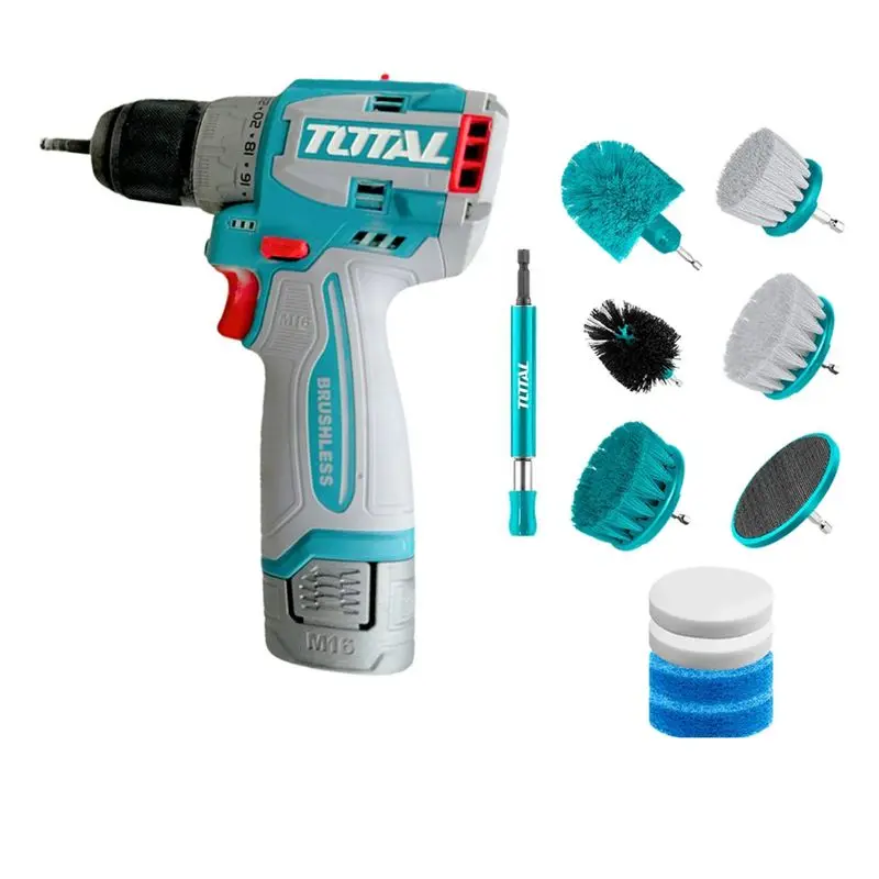 MEGA COMBO ATORNILLADOR 16V CON KIT DE PULIDO