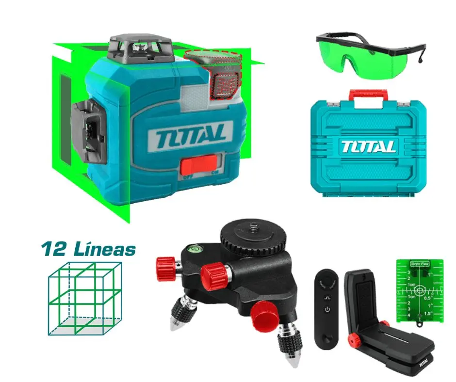 [TLL301201] NIVEL LÁSER 12 LÍNEAS 16V