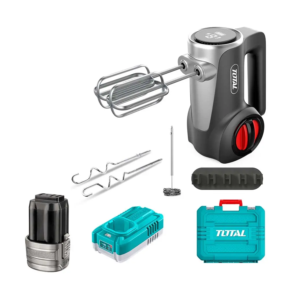 [TMK023K] BATIDORA 16V CON 7 VELOCIDADES, CON 1 BATERÍA Y CARGADOR