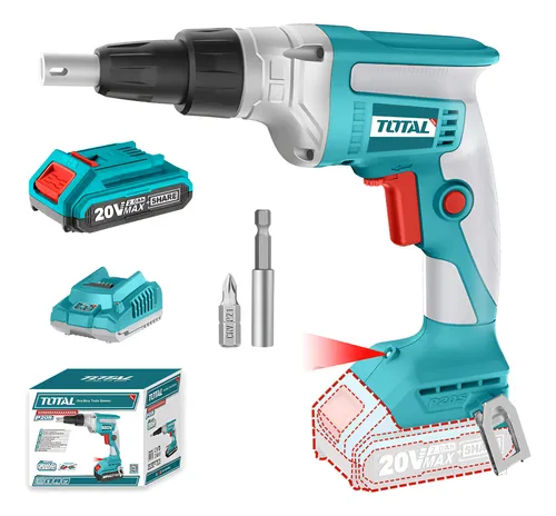 ATORNILLADOR DE DRYWALL 20V EQUIPO COMPLETO