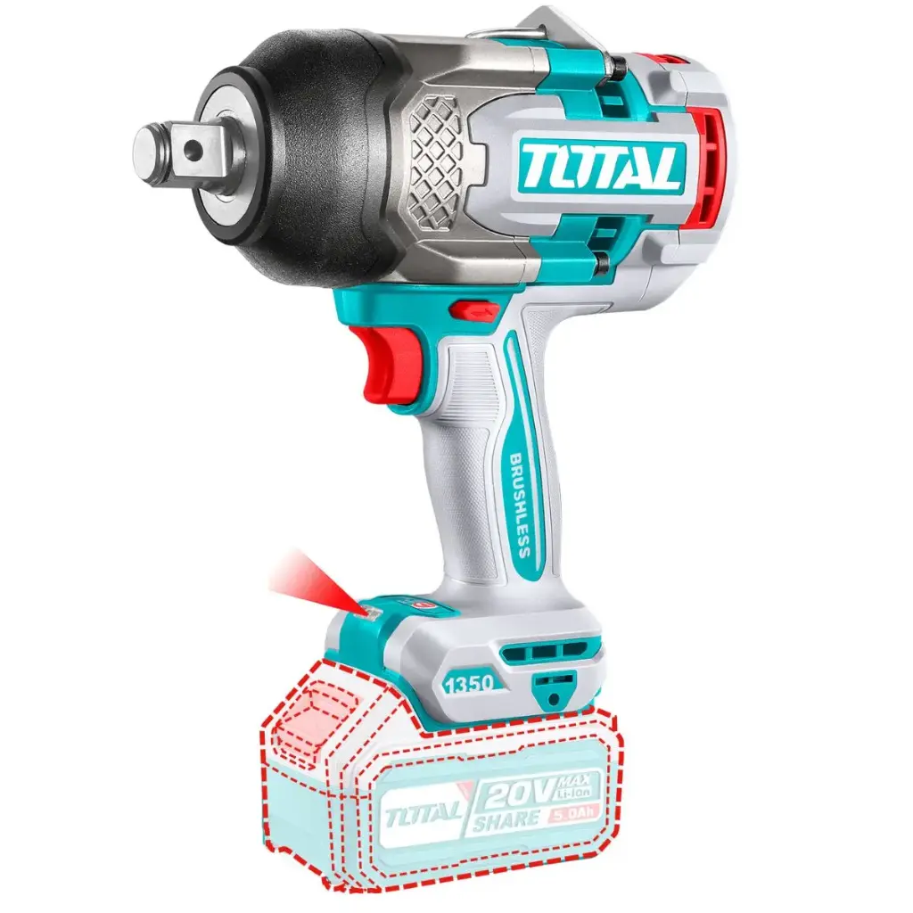 LLAVE DE IMPACTO 3/4" 20V BRUSHLESS 1350N.M.