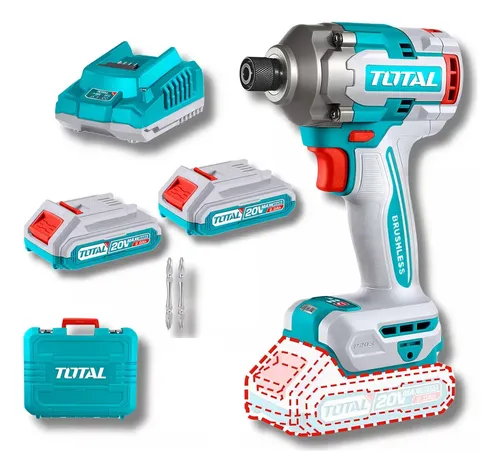 ATORNILLADOR DE IMPACTO 20V BRUSHLESS, 230NM