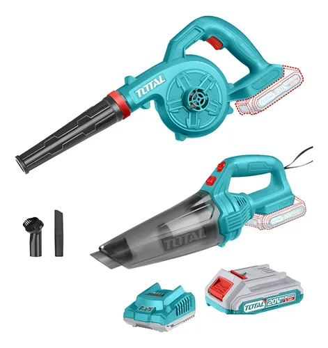 MEGA COMBO SOPLADORA 20V Y ASPIRADORA 20V