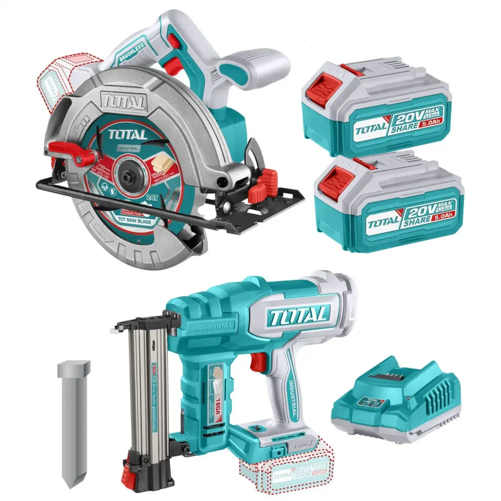 MEGA COMBO CIRCULAR 7 1/4"
 + CLAVADORA 35MM