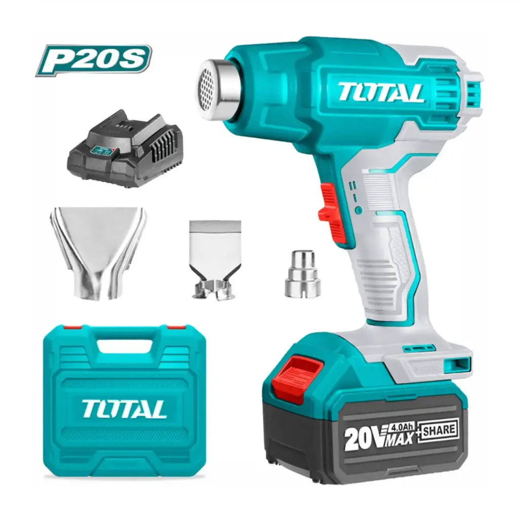 PISTOLA DE CALOR 20V EN MALETA