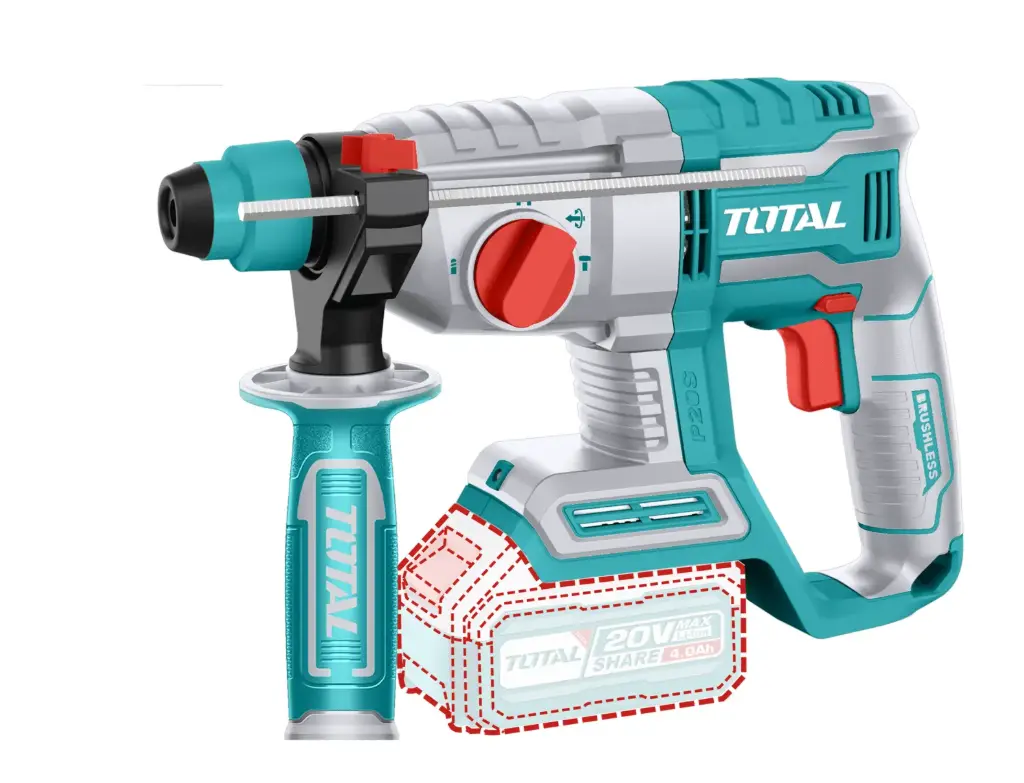 [TRHLI202081] ROTOMARTILLOS PLUS LIVIANO 20V EN MALETA