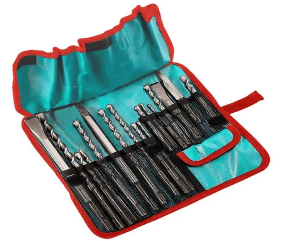 JGO X17PCS CINCEL Y BROCAS PLUS
