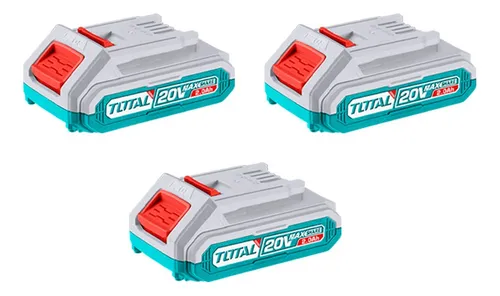 [TOSLI240311] PACK DE 3 BATERÍA 2AMP 20V