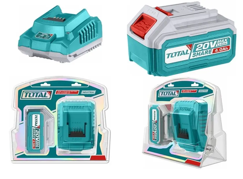 KIT DE CARGADOR + 01 BATERÍAS 4AMP