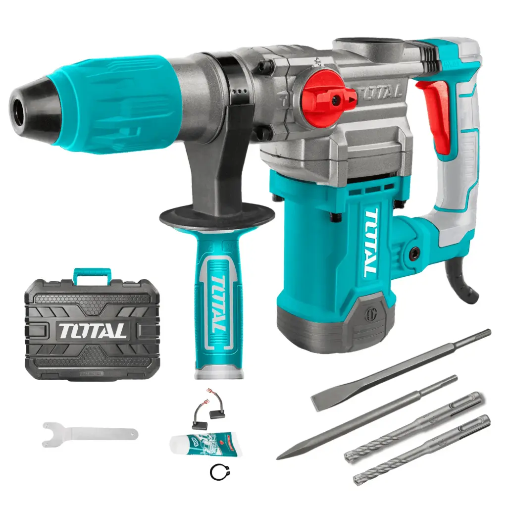 [TH1163855] ROTOMARTILLO SDS-MAX 40MM1600W 10.0J 630RPM 3850BPM+MALETIN/TH1163855/TOTAL