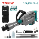 MARTILLO DEMOLEDOR 1700W 16KG-TH215456-TOTAL