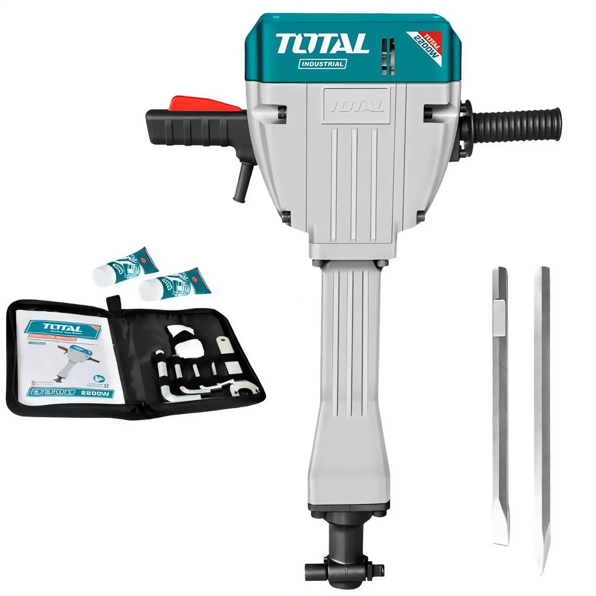 MARTILLO DEMOLEDOR TORO 2200W, 75J SDS HEX