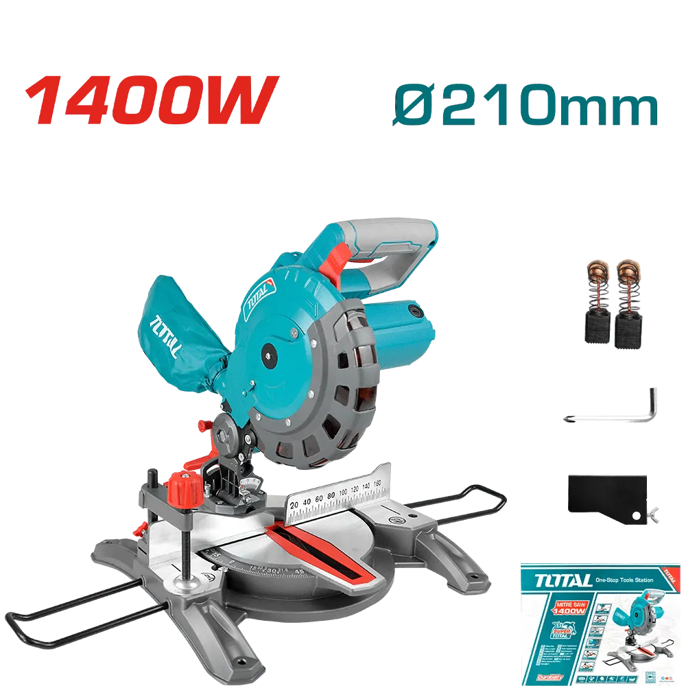 [TS42142107] INGLETADORA 210MM 1400W 8 1/4"5000RPM 210X25.4MM-TS42142107-TOTAL