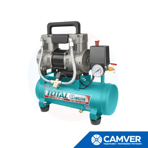 COMPRESORA DE AIRE 6L TOTAL