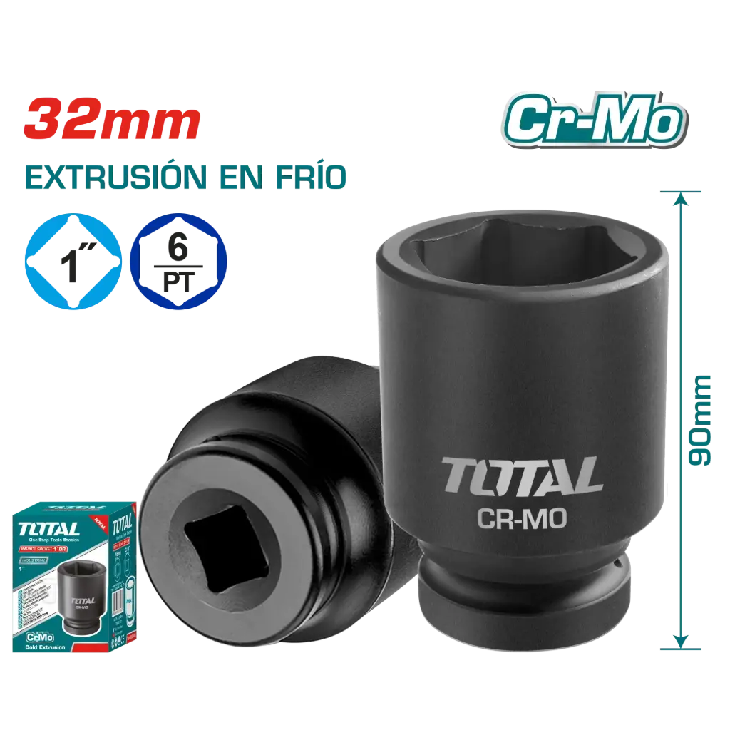DADO DE IMPACTO 1" 32MM