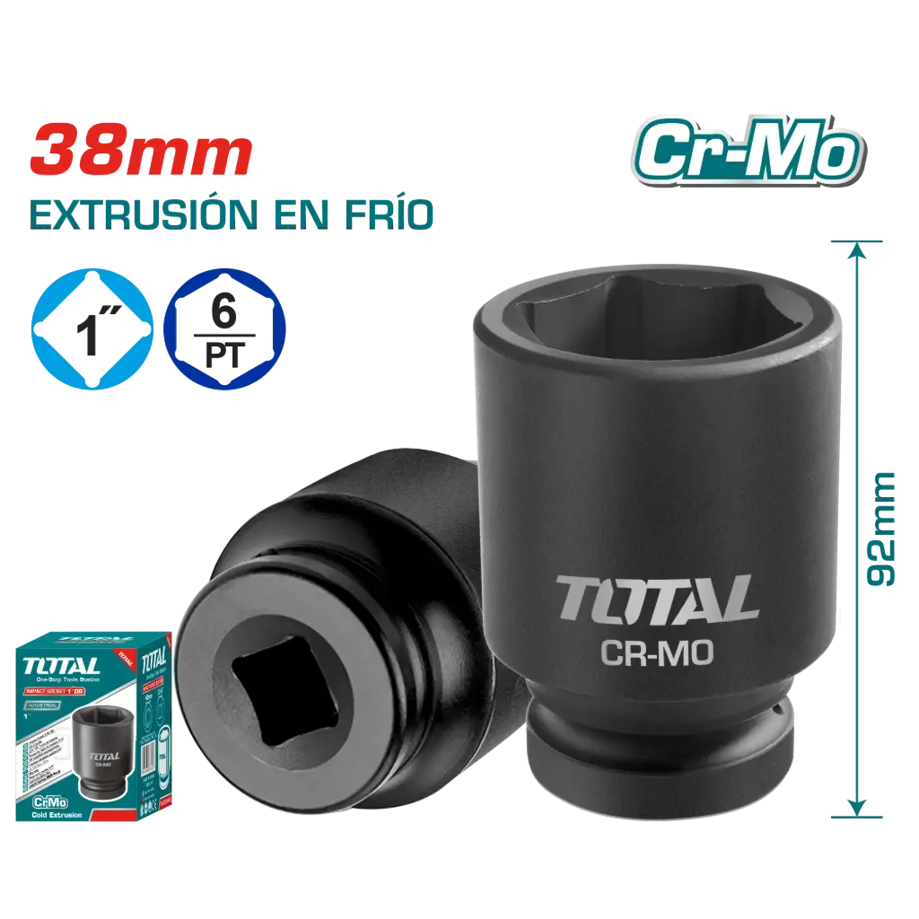 DADO DE IMPACTO 1" 38MM