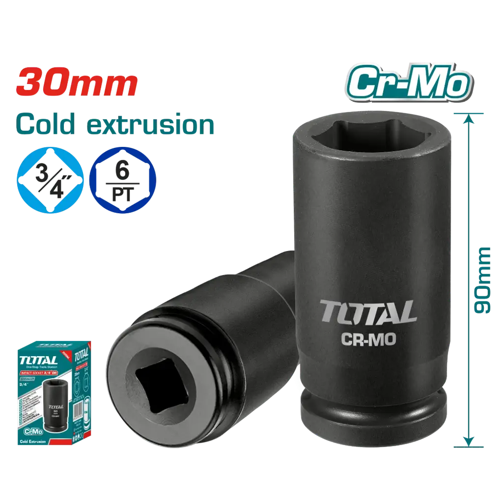 DADO DE IMPACTO 3/4" 30MM