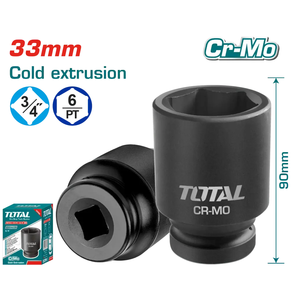 [THHISD3433L] DADO DE IMPACTO 3/4" 33MM