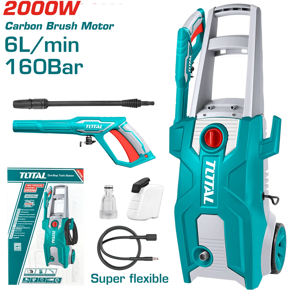 HIDROLAVADORA 2000W 160BAR-TGT11376-TOTAL