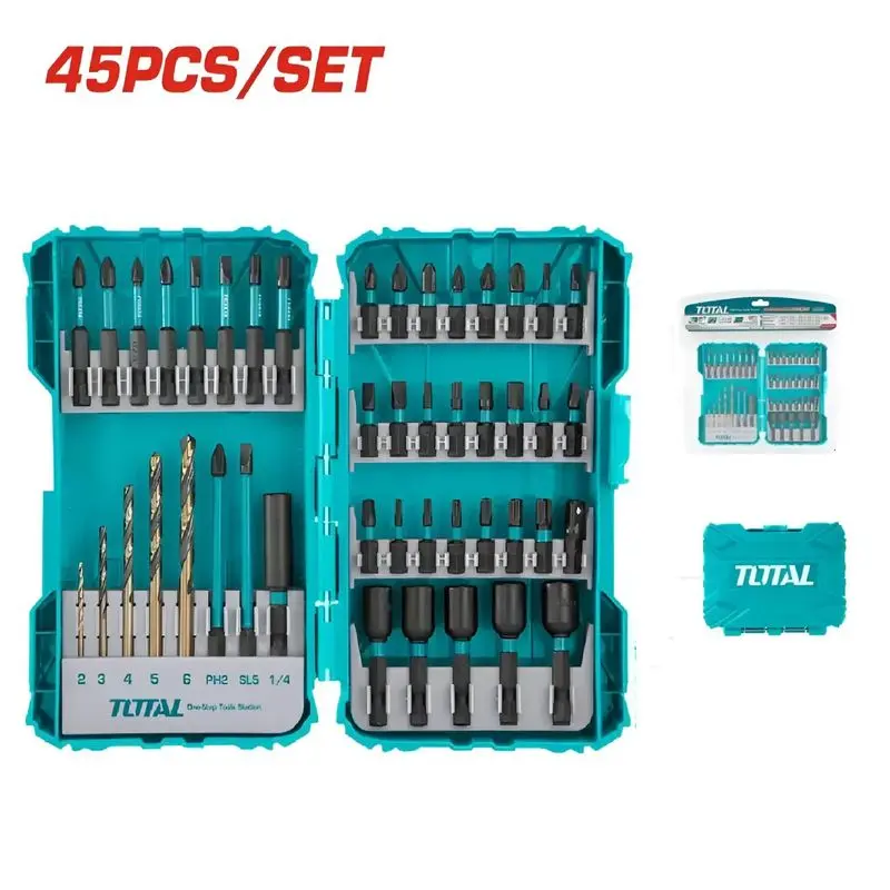 JGO X 45PCS PUNTERAS DE IMPACTO INDUSTRIAL