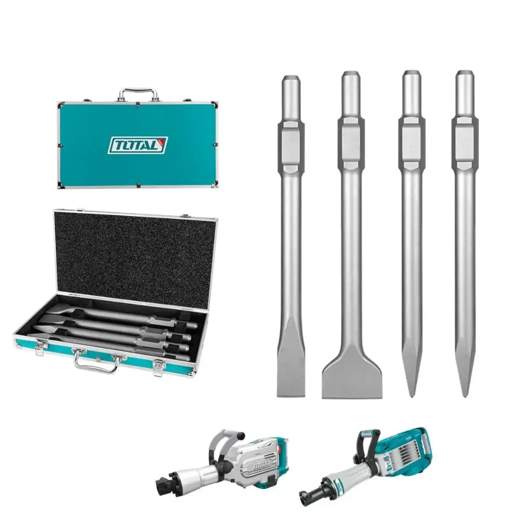 [TAC0304375] JGO X4PCS CINCEL PARA DEMOLEDOR