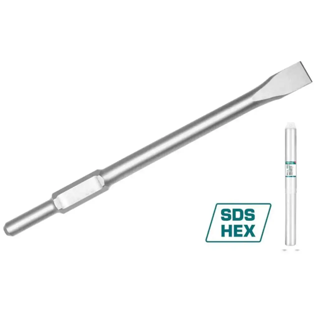 [TAC153172] CINCEL HEX PUNTA PLANA 17X280X22MM PARA MODELO TH213006- TH2130016 /TAC153172/TOTAL