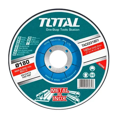 [TAC2231801] DISCO DESBASTE PARA METAL 7" X 6.0MM