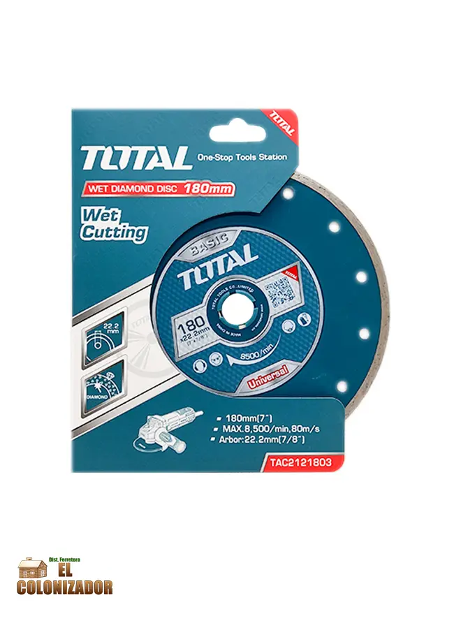 [TAC2111803] DISCO DE CONCRETO 7"