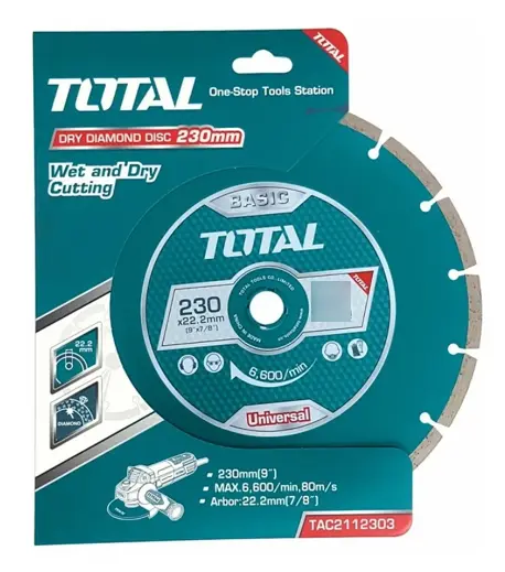 DISCO DE CONCRETO 9" TOTAL