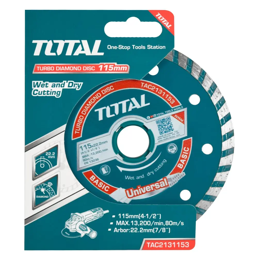 [TAC2182301HT] DISCO TURBO PARA VIDRIO 9"