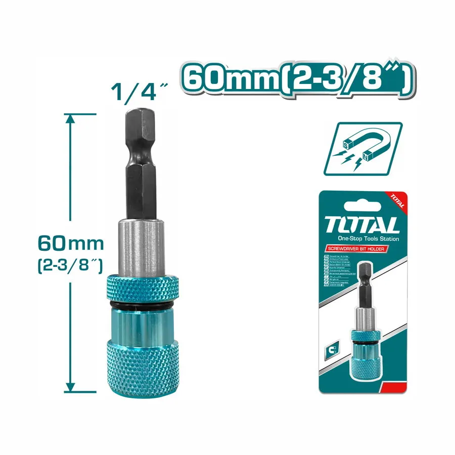 [TAC464601] PORTAPUNTAS DE DESTORNILLADOR DE LÍMITE (60mm)-TAC464601-TOTAL