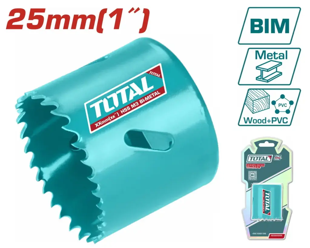 BROCA COPA BI-METAL 25MM