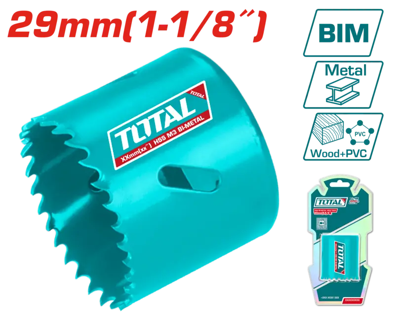 BROCA COPA BI-METAL 29MM