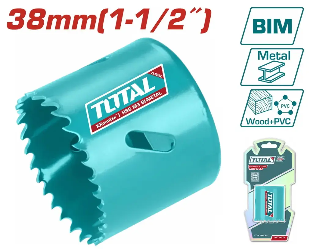 BROCA COPA BI-METAL 38MM