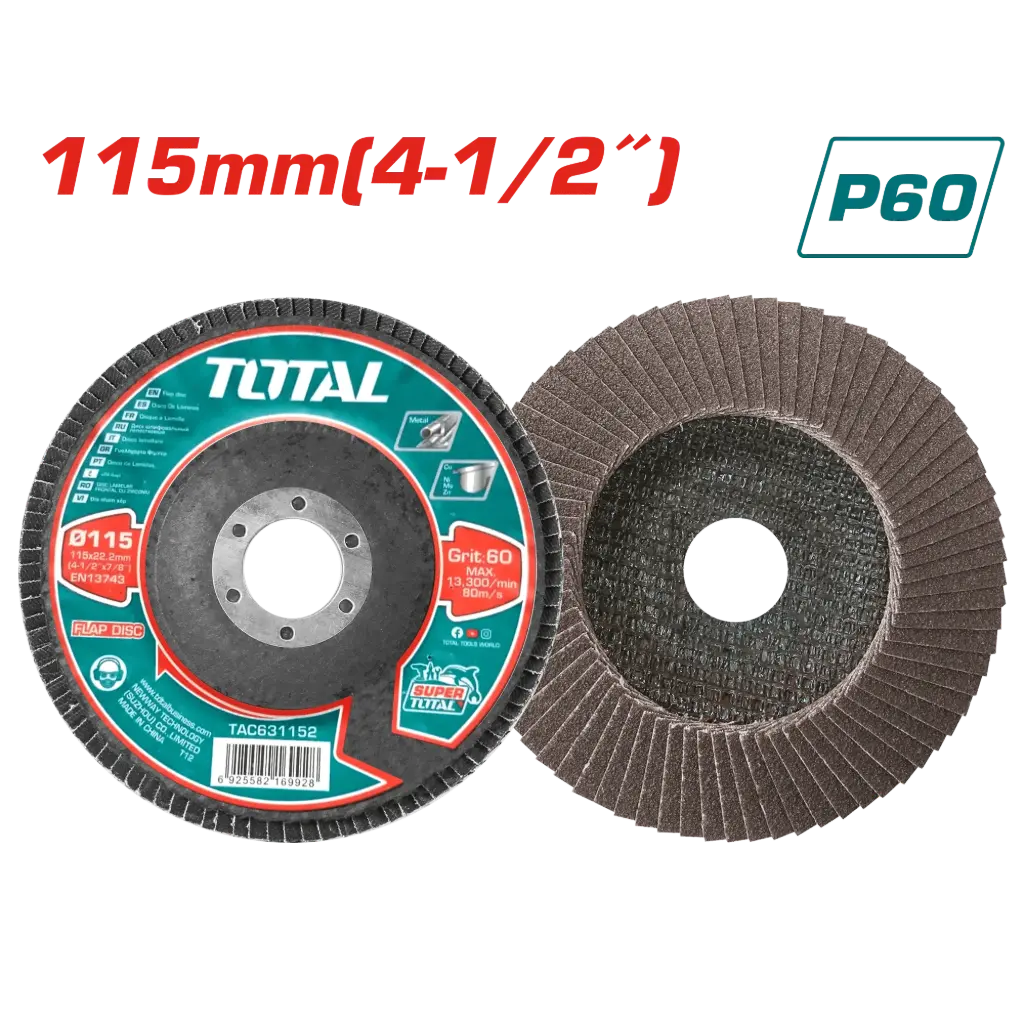 [TAC631152] DISCO FLAP 115MM P60