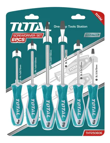 JGO X6PCS DESTORNILLADOR INDUSTRIAL