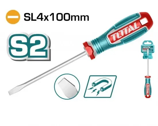 DESARMADOR PLANO SL4X100MM