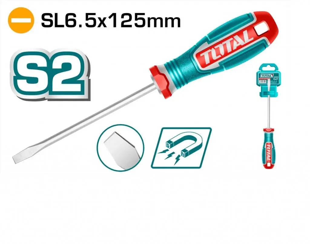 [TSDSL6125] DESARMADOR PLANO SL6. 5X125MM
