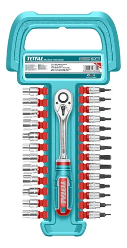 JGO X 27PCS DADOS 1/4" CON CHICHARRA