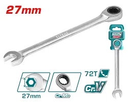 LLAVE CON RACHET 27MM