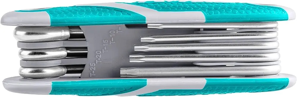 JGO TIPO LLAVERO TORX X8PCS 2-8MM
