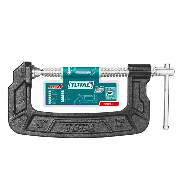 PRENSA TIPO C 125mm 5"-THT13151-TOTAL