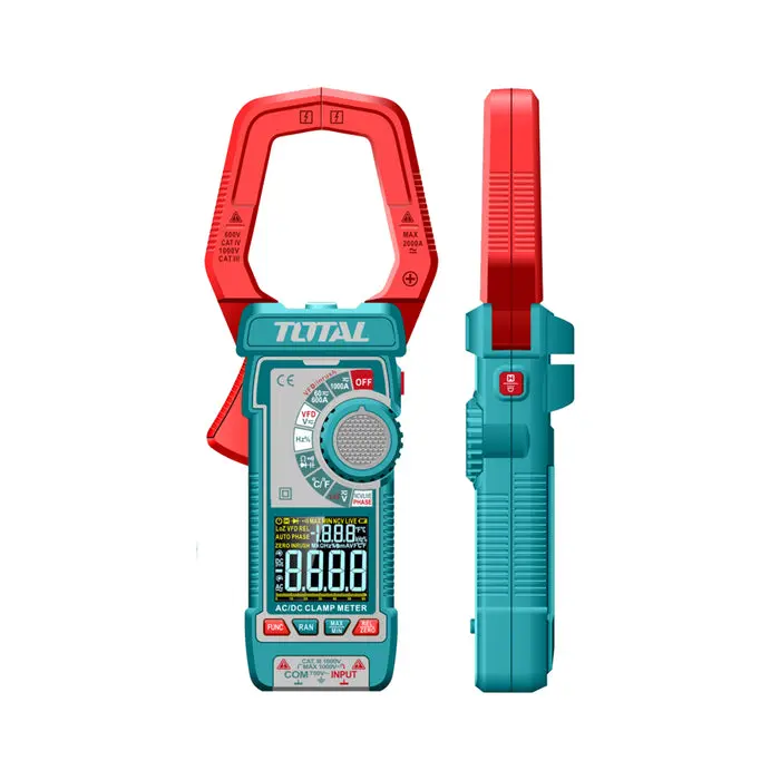PINZA AMPERIMÉTRICA AC/DC 1000A