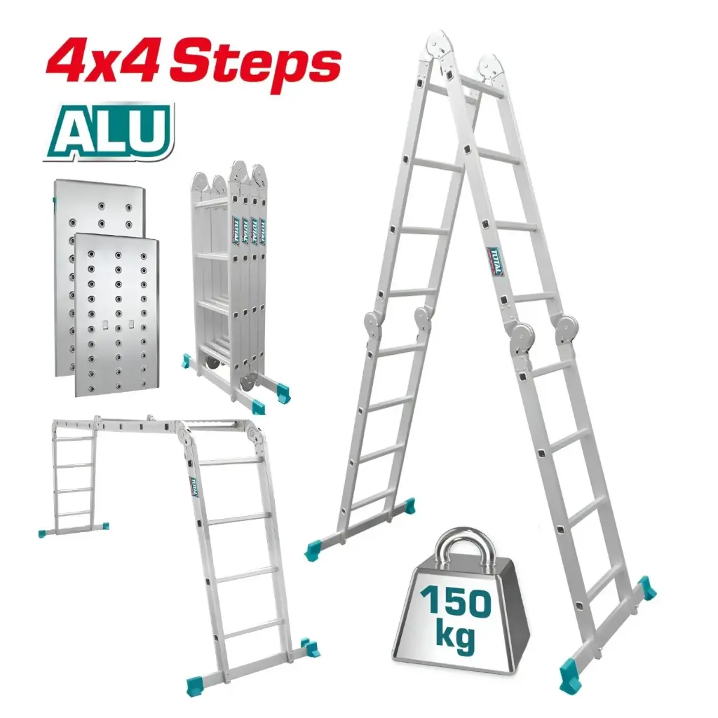 ESCALERA MULTIFUNCIONAL 4X4 PASOS